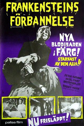 Frankensteins förbannelse poster