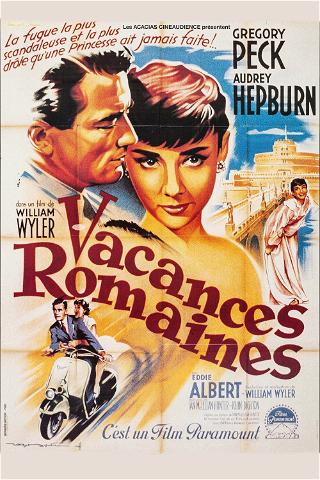 Vacances romaines poster