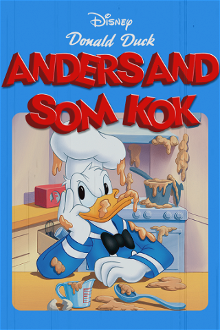 Anders And som kok poster