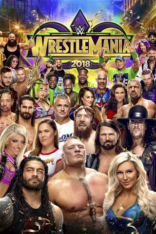 WWE: WrestleMania 34 poster