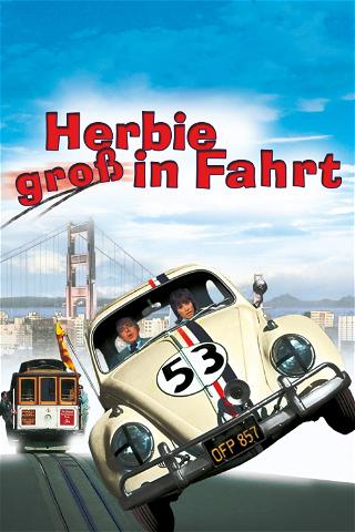 Herbie groß in Fahrt poster