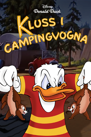 Kluss i campingvogna poster