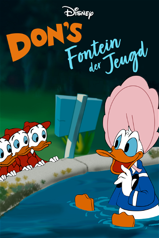 Donalds fontein van de eeuwige jeugd poster