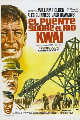 El puente sobre el río Kwai poster
