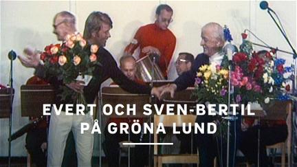 Evert och Sven-Bertil på Gröna Lund poster