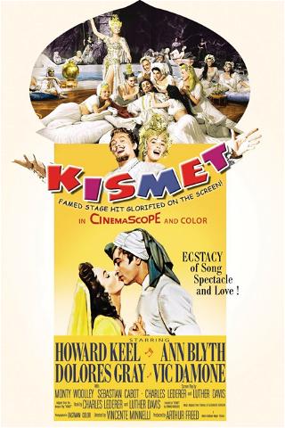 Un extraño en el paraíso (Kismet) (1955) poster