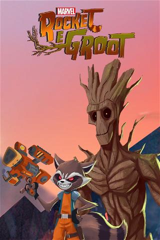 Rocket e Groot poster