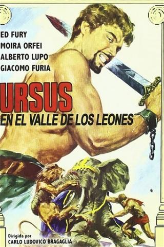 Ursus en el valle de los leones poster