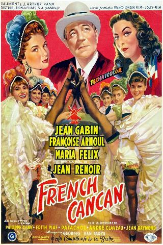 French Cancan poster