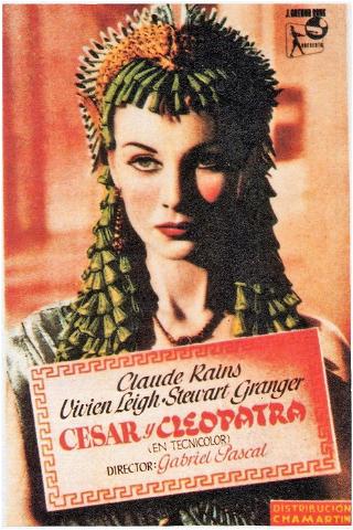 César y Cleopatra poster