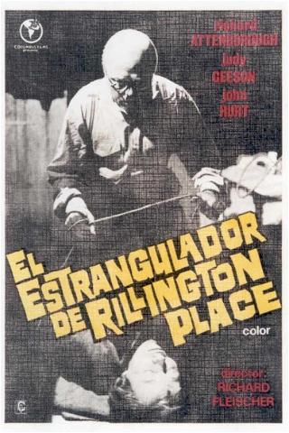 El estrangulador de Rillington Place poster