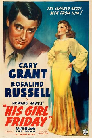 His Girl Friday poster