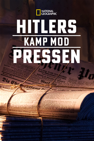 Hitlers kamp mod pressen poster