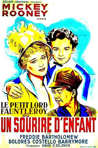 Le petit lord Fauntleroy poster