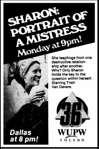 Sharon: Portrait of a Mistress poster