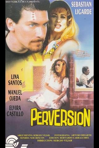 Perversión poster