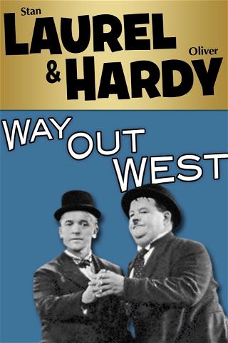Laurel and Hardy: Way Out West poster