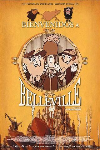 Bienvenidos a Belleville poster