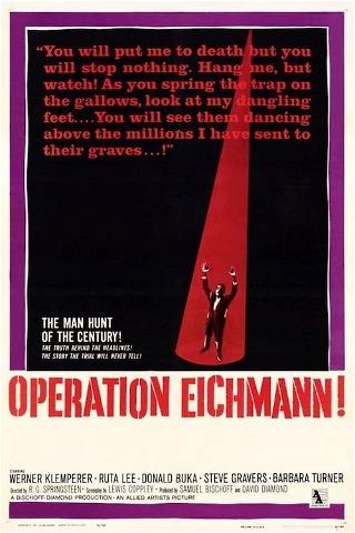 Operation Eichmann! poster